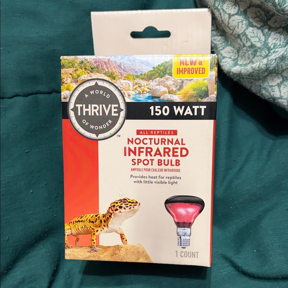 🖤Thrive 150 Watt Reptile Infrared Heating Bulb🖤